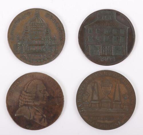 18th Century Halfpennies, Warwickshire, Bissets Museum (DH120)