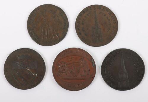 18th Century Tokens, Halfpennies, Somerset