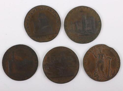 18th Century Tokens, Halfpennies