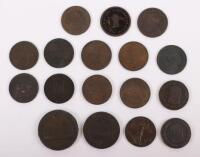 A selection of 18th Century tokens