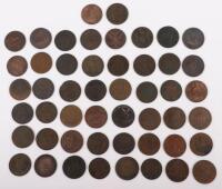 A collection of 18th century Halfpenny tokens
