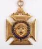 A 9ct gold Masonic Order of the Buffalo medal - 7