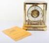 Jaeger-LeCoultre Atmos gilt brass mantle clock