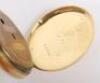 A French 18ct gold open face pocket watch - 10