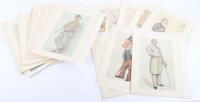 A selection of Vanity Fair colour prints of mainly the Bankers and Artists Series