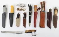 A selection of knives