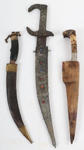 Three Eastern daggers