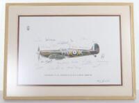 RAF 40th Anniversary of the Battle of Britain Print by Keith Bloomfield