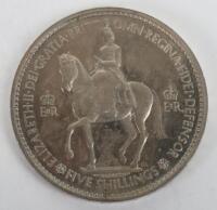 Elizabeth II, 1953 Proof Crown, frosted