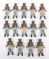 Fifteen Loose Vintage Star Wars Return of The Jedi Klaatu Figures