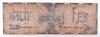WW1 German Wooden Trench / Barracks Sign