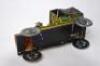 Fischer  litho-printed tinplate taxi or landau c1910 with driver - 6