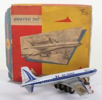 Boxed Joustra Air France Boing 707 Tinplate Aircraft