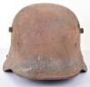 French Barn Find WW1 German M-16 Steel Combat Helmet - 8