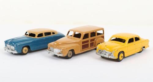 Three USA Dinky Toys Cars