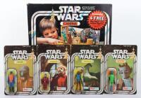 Very Scarce Boxed Star Wars Palitoy Catina with Special Offer Label ‘Includes 4 Free Star Wars mini action figures