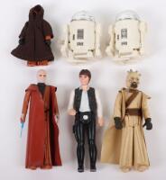 Four Loose Vintage Star Wars Action Figures