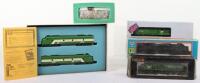 Boxed HO gauge American Burlington Northern Diesel locomotives