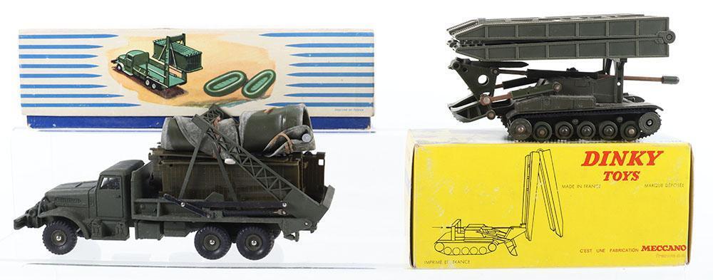 Lot de jouets anciens Dinky Toys et Supertoys made in France des années 50/60 - Collection