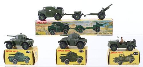 Boxed Dinky Toys Military Models