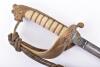 Post 1902 Royal Navy Officers Dress Sword Attributed to Lieutenant L W Burch Royal Navy - 4