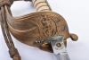 Post 1902 Royal Navy Officers Dress Sword Attributed to Lieutenant L W Burch Royal Navy - 5