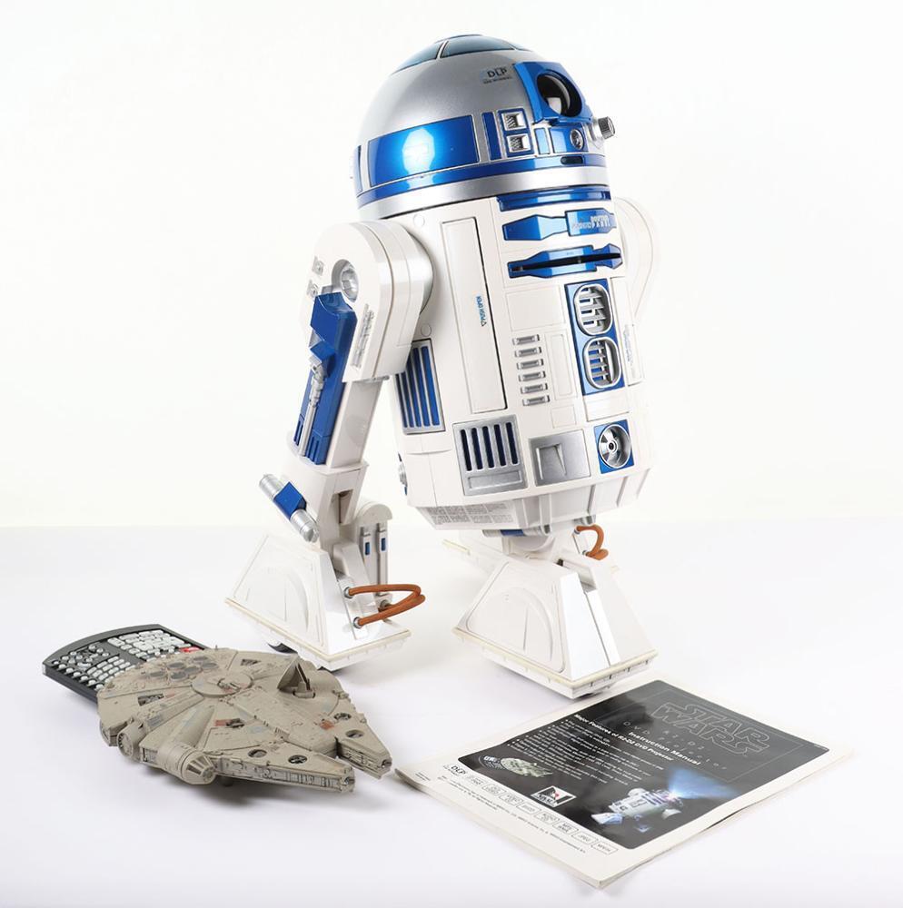 スターウォーズr2d2 dvdプロジェクター(nikko)の使い STAR WARS（スターウォーズ） R2-D2 DVD Projector（R2-D2型