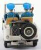 Nomura TN (Japan) Tinplate Battery Operated Police Patrol Jeep - 9