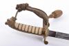 Post 1902 Royal Navy Officers Dress Sword Attributed to Lieutenant L W Burch Royal Navy - 10