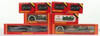 Boxed Hornby Railway 00 gauge locomotives and rolling stock