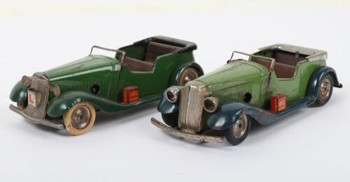 Two Pre-War Tri-ang Minics Cars