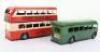 Two Post war Tri-ang Minics Buses - 2