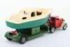 Tri-ang Minic, Mechanical Horse & Trailer, with plastic clockwork boat - 4