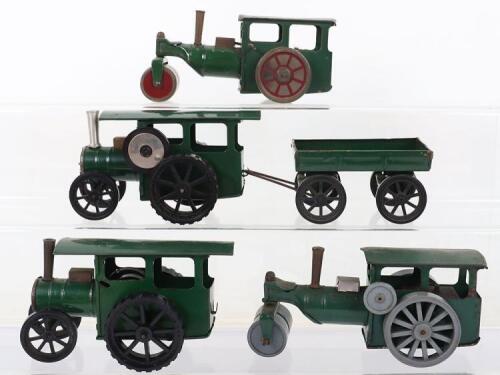 Tri-ang Minics 54M Traction Engine with Trailer