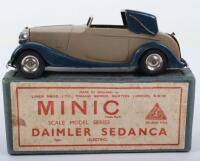 Scarce Tri-ang Minic 51ME Daimler Sedanca (electric) pre-war version