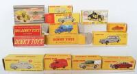 Thirteen Original Dinky Toys Empty Boxes