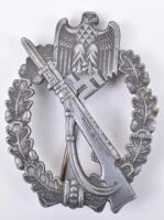 WW2 German Heer / Waffen-SS Infantry Assault Combat Badge by Fritz Zimmermann