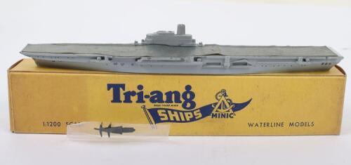 Vary rare Tri-ang Minic 1:1200 scale Commando Ship HMS Albion