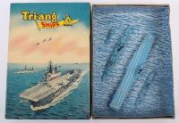 Boxed Tri-and Minic 1:1200 scale M893 Royal Navy Carrier Task Force gift set