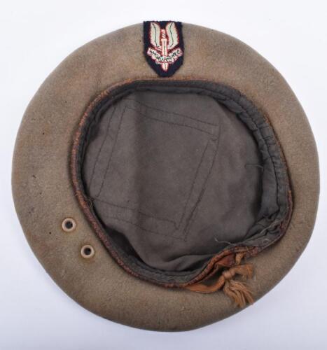 Rare WW2 Period Special Air Service (S.A.S) Beret