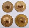 4x WW1 On War Service Enamel Home Front Badges - 2