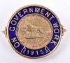 WW1 On Government Work 1915 Clayton & Shuttleworth Ltd Lapel Badge