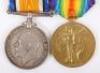 Great War Pair of Medals to a 1917 Royal Warwickshire Regiment Casualty - 5