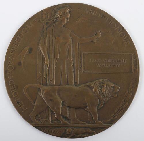 Full Entitlement, Great War Memorial Plaque Queen&rsquo;s (Royal West Surrey) Regiment