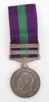 George V General Service Medal 1918-62 1/3rd Gurkha Rifles