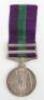 George V General Service Medal 1918-62 1/3rd Gurkha Rifles - 4