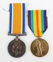 Great War Pair of Medals to a Private in the Royal Fusiliers