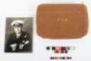 WW2 1941 Withdrawal from Greece Distinguished Service Cross Medal Group of Six to a Lieutenant Commander Who Survived the Loss of the Destroyer HMS Hereward off the Coast of Crete and was Taken Prisoner of War by the Italian Forces