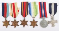 An Attributed WW2 Merchant Navy Distinguished Service Cross Medal Group of Six, Awarded for Bravery on the Ammunition Ship Clan Ferguson During Operation Pedestal