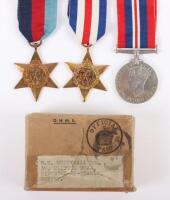 WW2 Bomber Command July 1944 Casualty Medal Group of Three